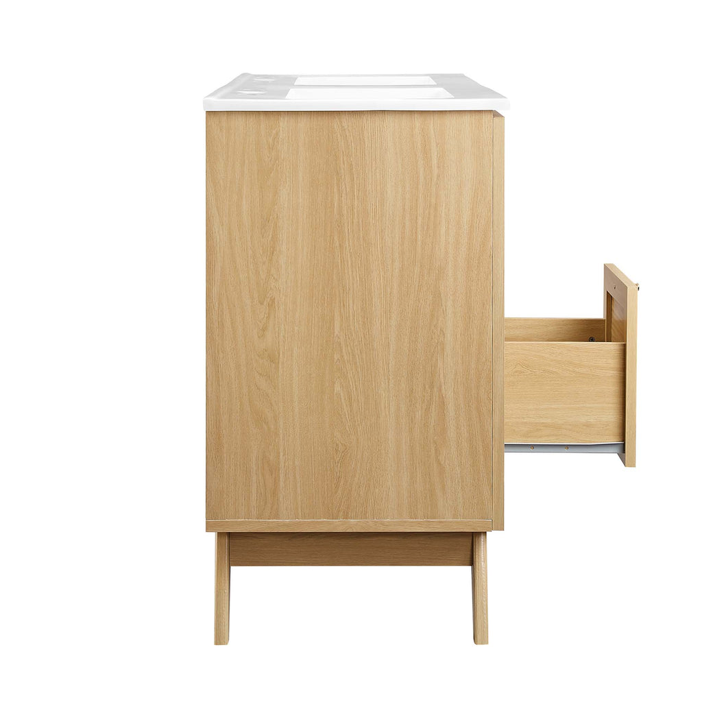 Soma 48" Double Sink Bathroom Vanity by Modway