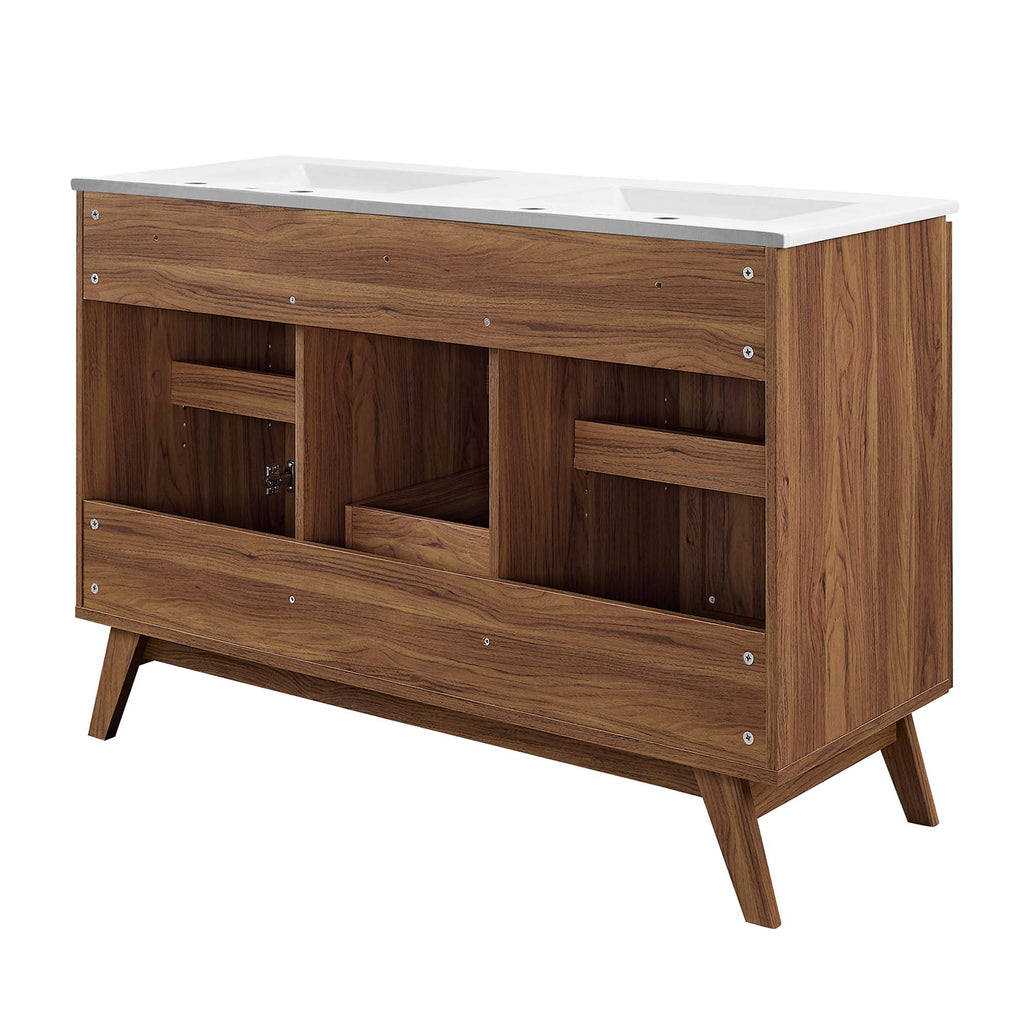 Soma 48" Double Sink Bathroom Vanity by Modway