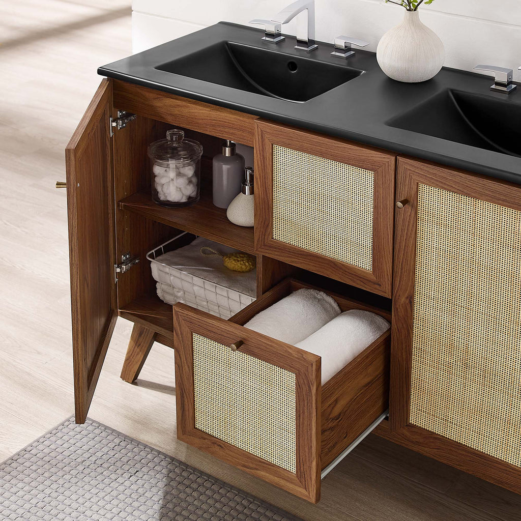 Soma 48" Double Sink Bathroom Vanity by Modway