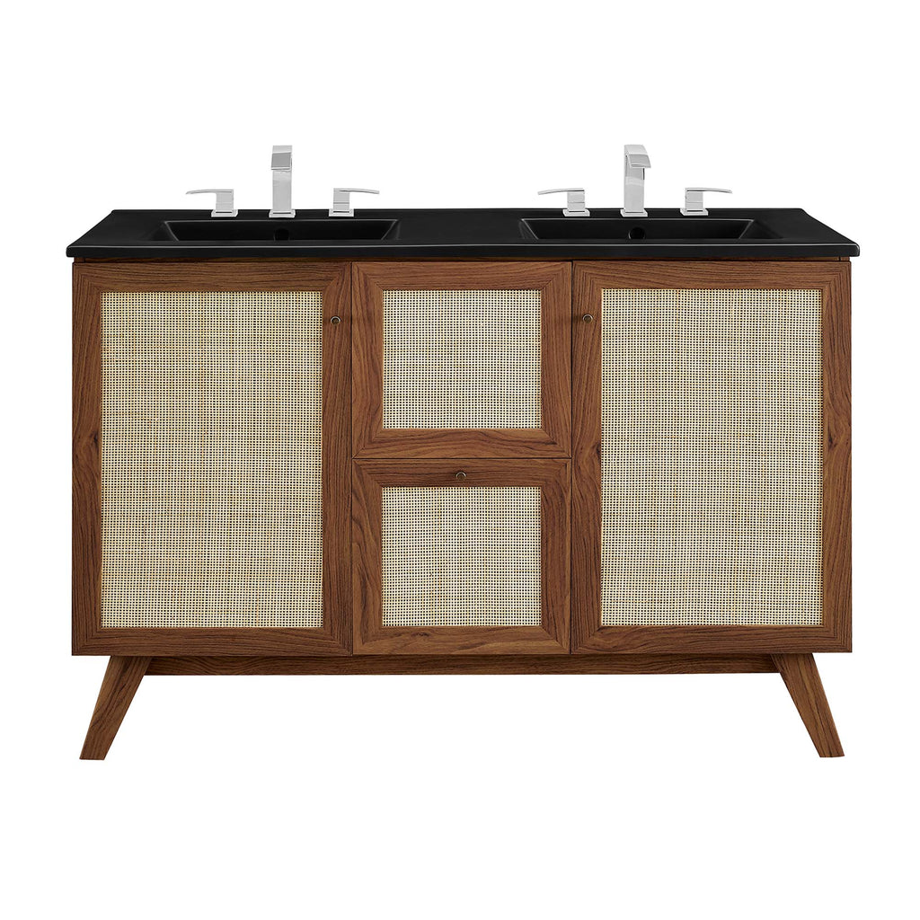 Soma 48" Double Sink Bathroom Vanity by Modway