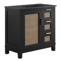 Dixie Solid Wood Bathroom Vanity Cabinet by Modway