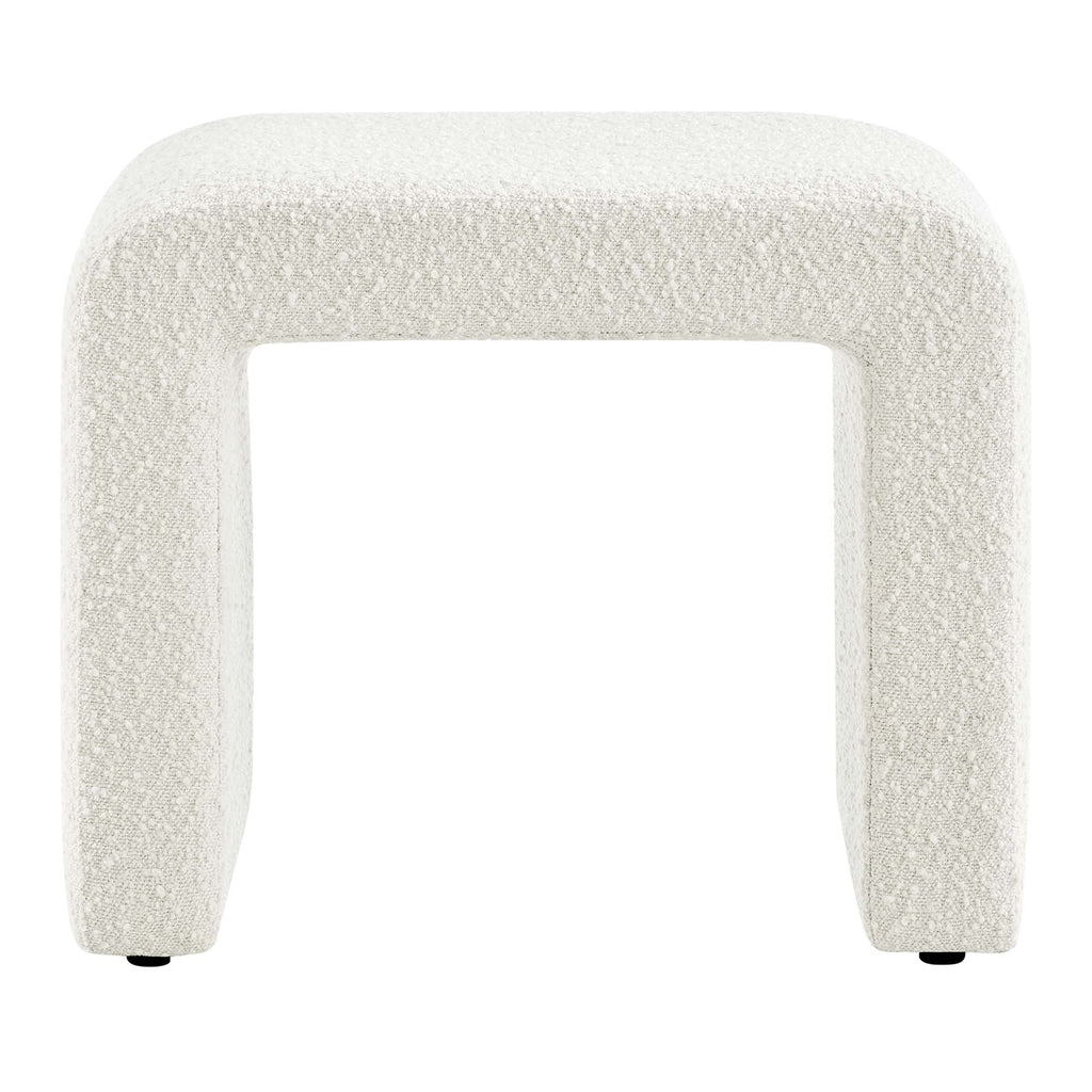 Simba Boucle Fabric Waterfall Stool by Modway