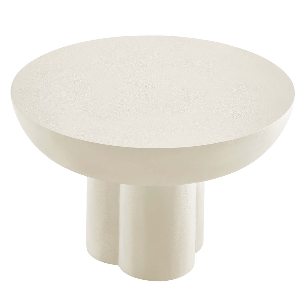 Caspian Round Concrete Coffee Table by Modway