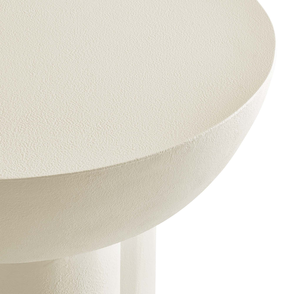 Caspian Round Concrete Side Table by Modway