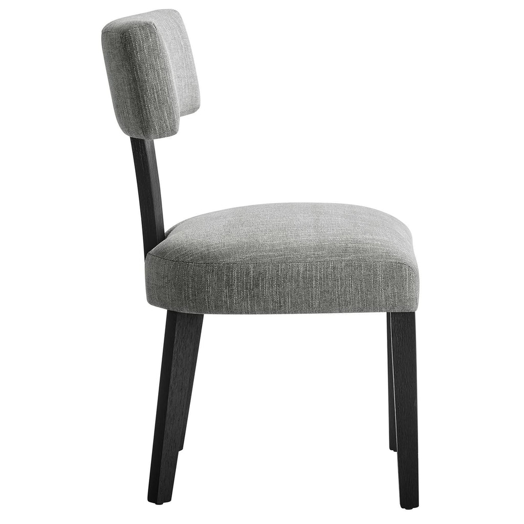 Nalani Fabric Upholstered Dining Chairs Set of 2 by Modway