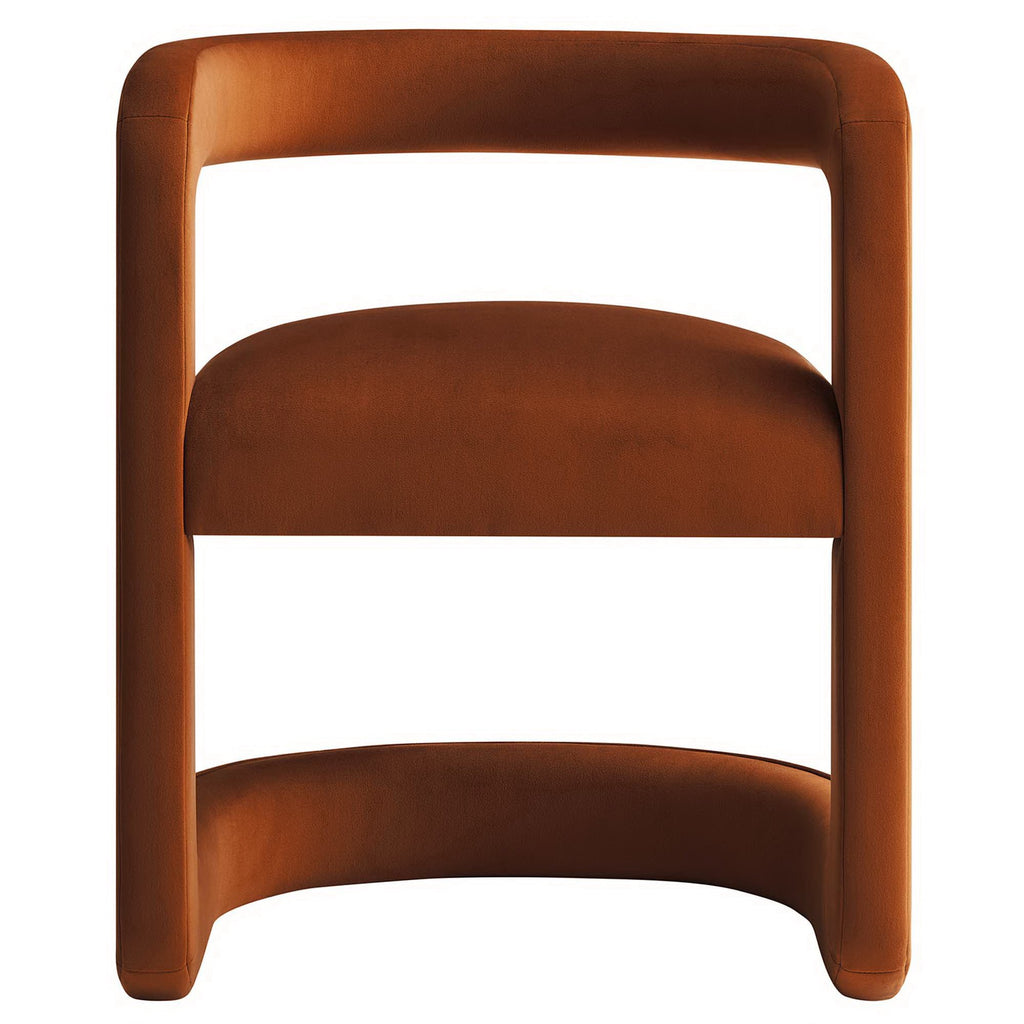Winslow Performance Velvet Barrel Accent Chair by Modway