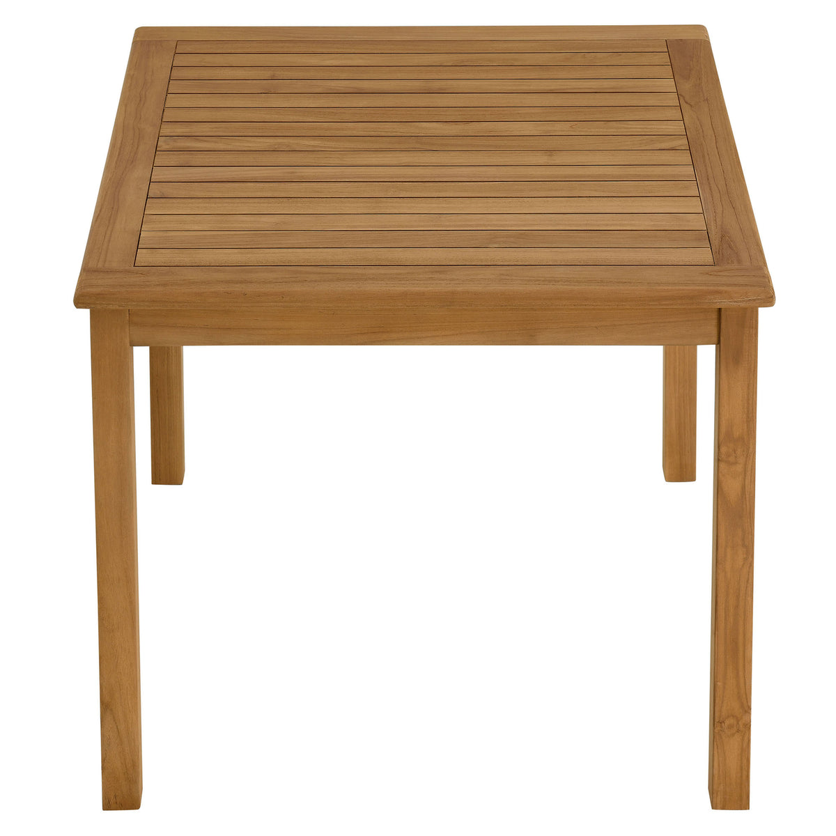 Vienna Square Outdoor Patio Teak Wood Dining Table by Modway