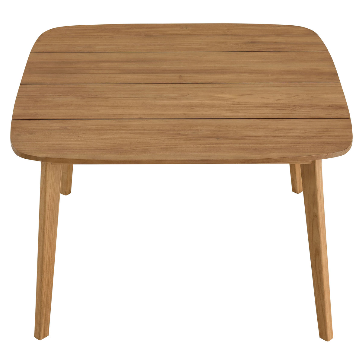 Vienna Square Outdoor Patio Teak Wood Dining Table by Modway