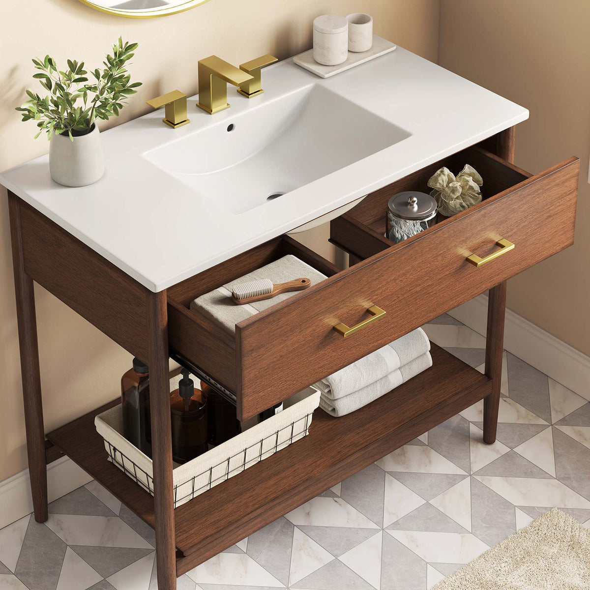 Zaire Bathroom Vanity by Modway