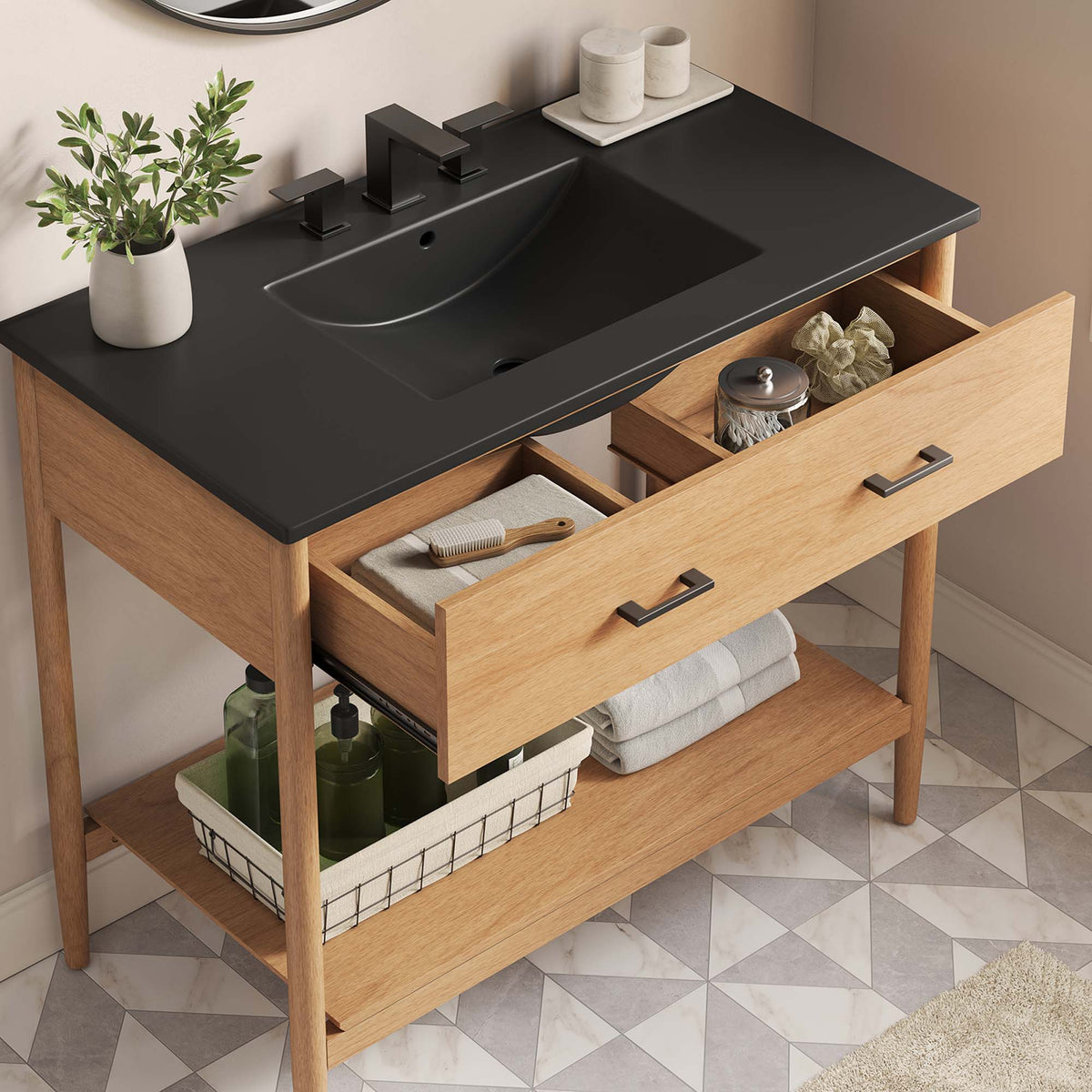 Zaire Bathroom Vanity by Modway