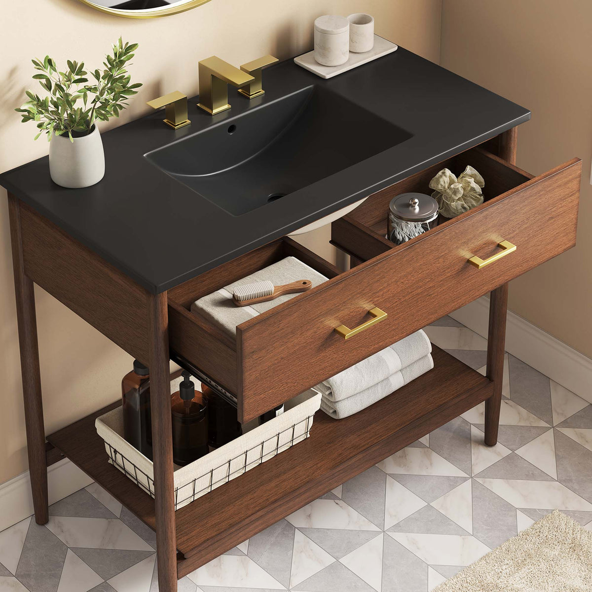 Zaire Bathroom Vanity by Modway