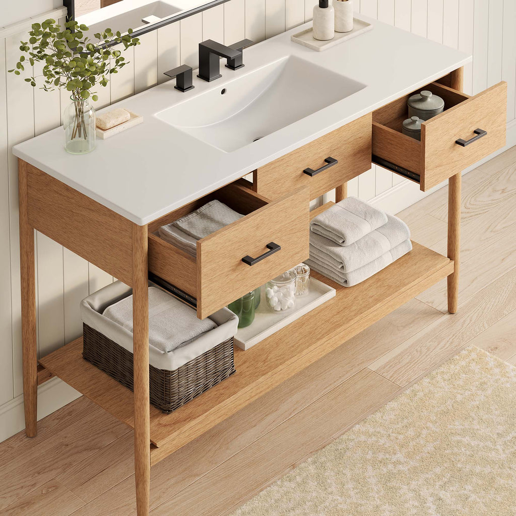 Zaire 48" Single Sink Bathroom Vanity by Modway