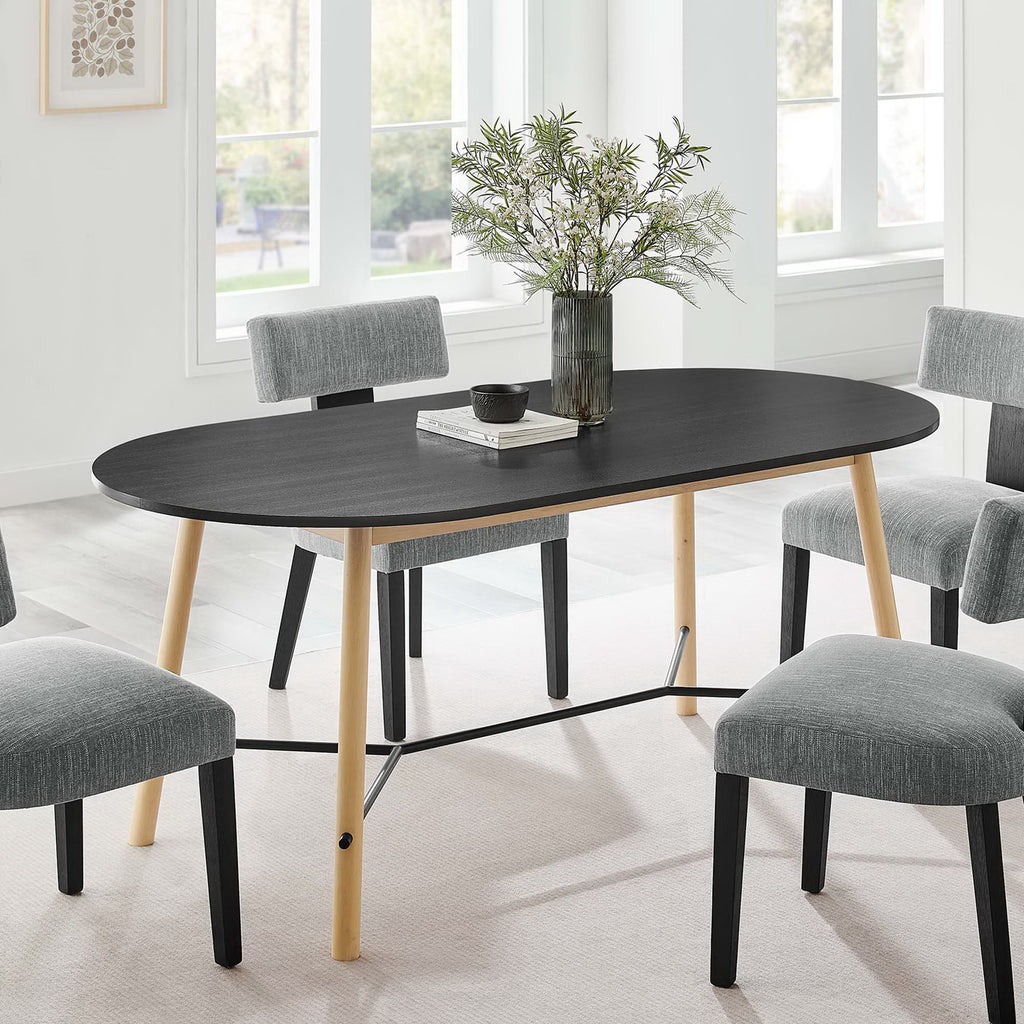 Infuse 71" Wood Grain Dining Table by Modway
