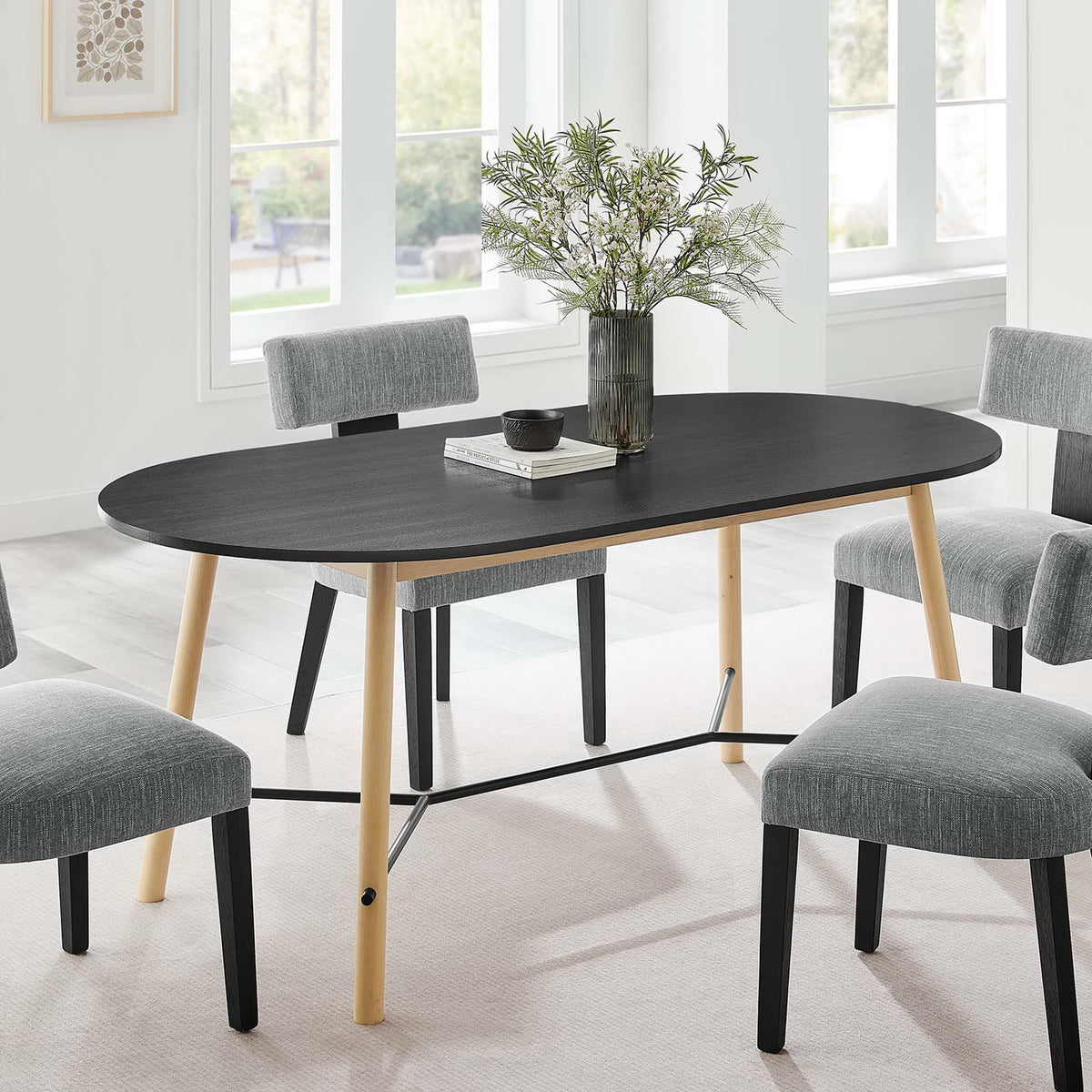 Infuse 71" Wood Grain Dining Table by Modway