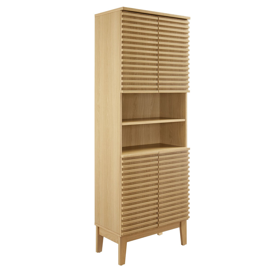 Render Tall Bathroom Storage Cabinet by Modway