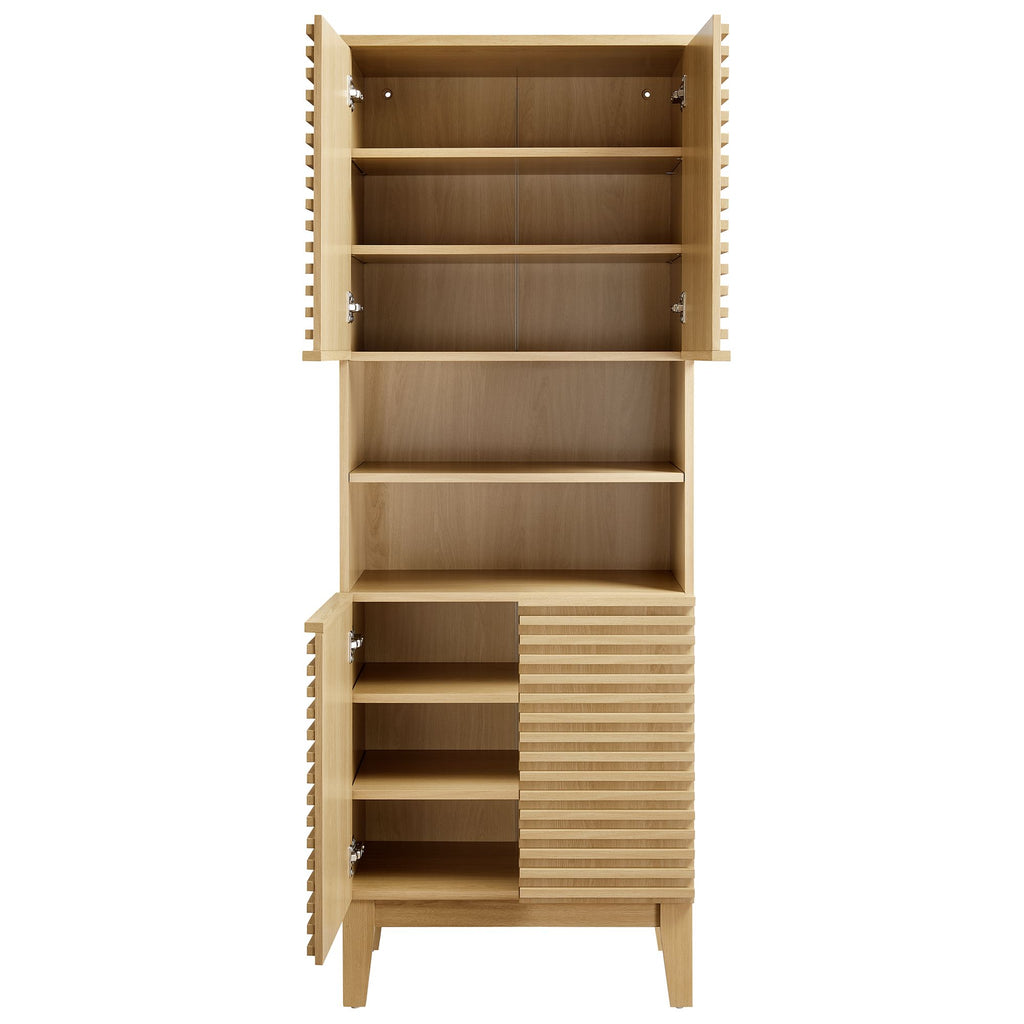 Render Tall Bathroom Storage Cabinet by Modway