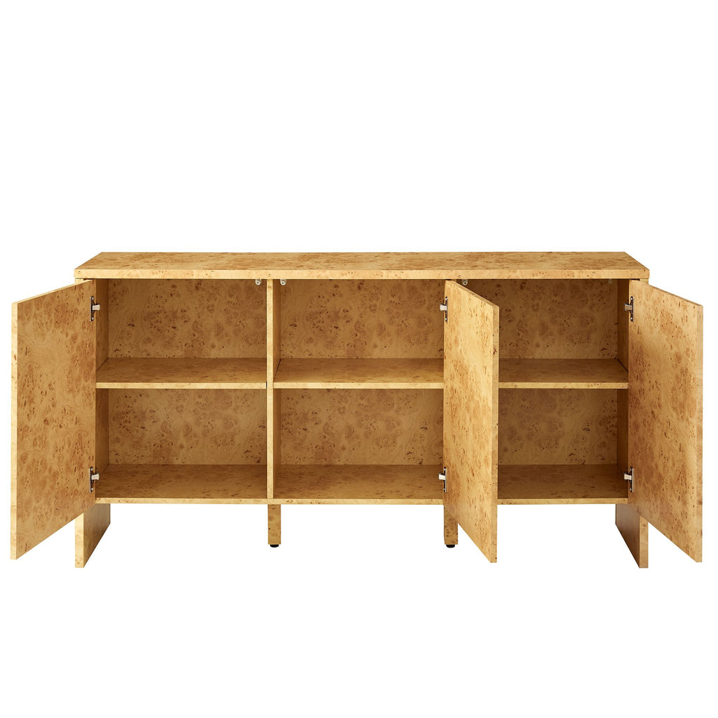 Hudson Burl Wood Sideboard by Modway