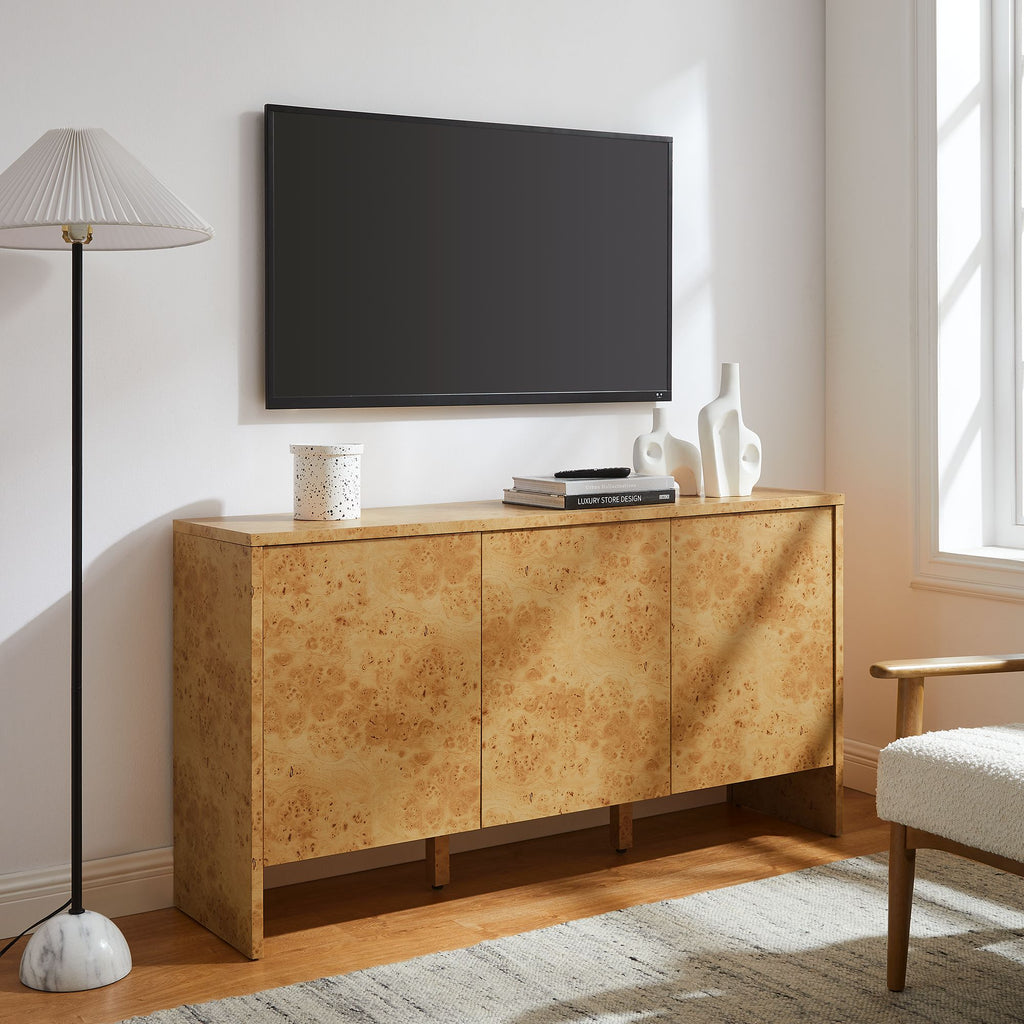 Hudson Burl Wood Sideboard by Modway