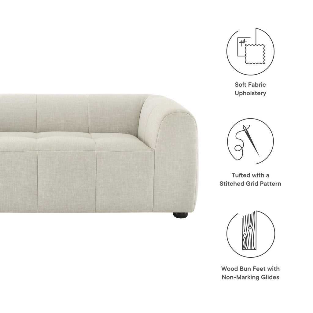 Liana Upholstered Fabric Loveseat by Modway