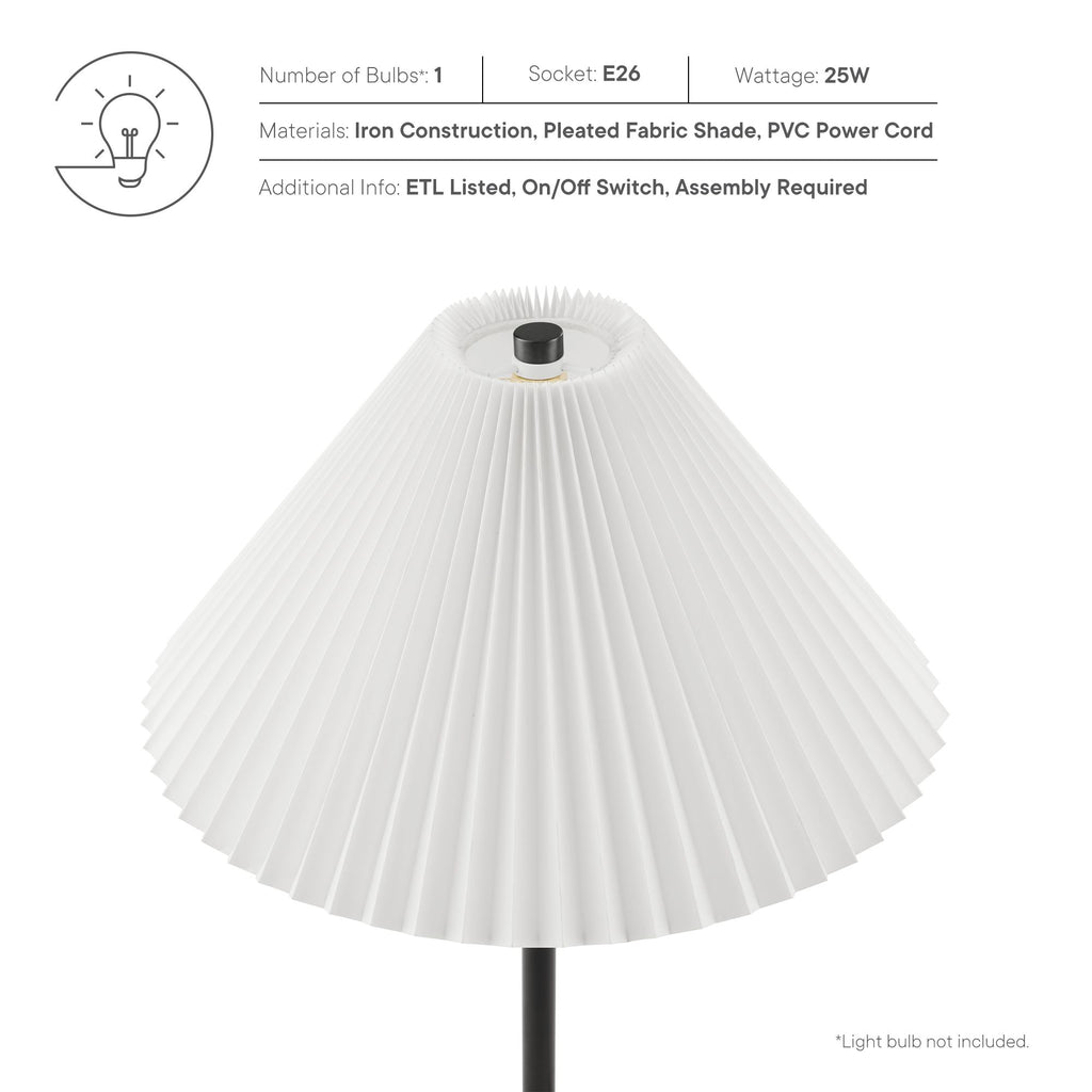 Illusion Marble Dome Floor Lamp by Modway