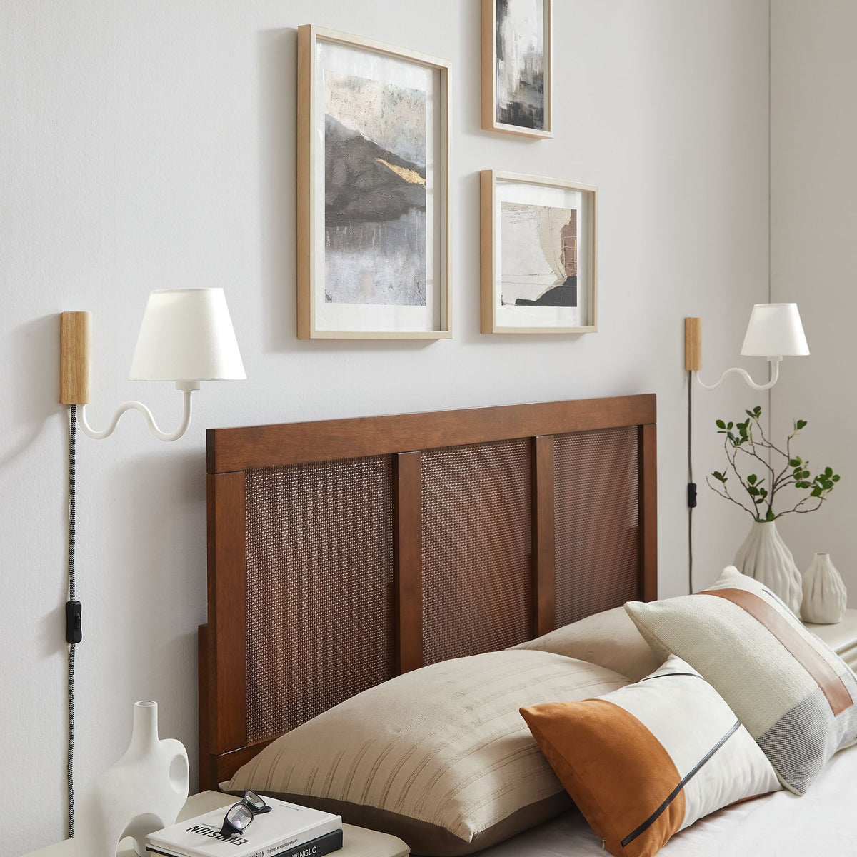 Sunlit Squiggle Arm Wall Sconce by Modway