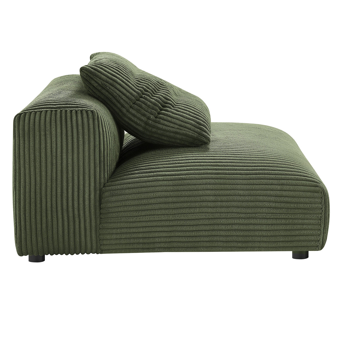 Solace 3-Piece Modular Corduroy Upholstered Sectional Sofa by Modway