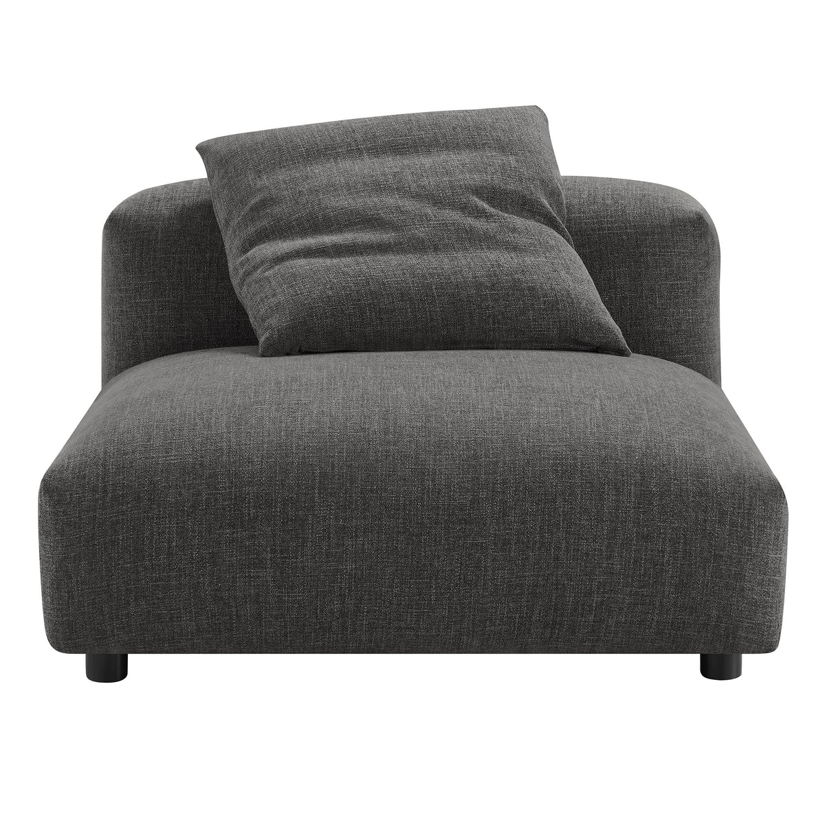 Solace Modular Upholstered Fabric Armless Chair by Modway