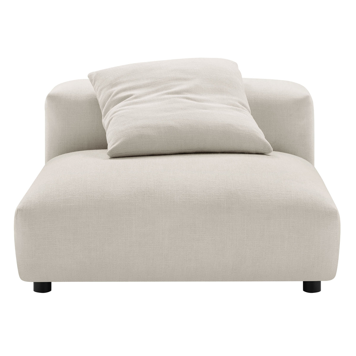 Solace 3-Piece Modular Upholstered Fabric Sofa by Modway