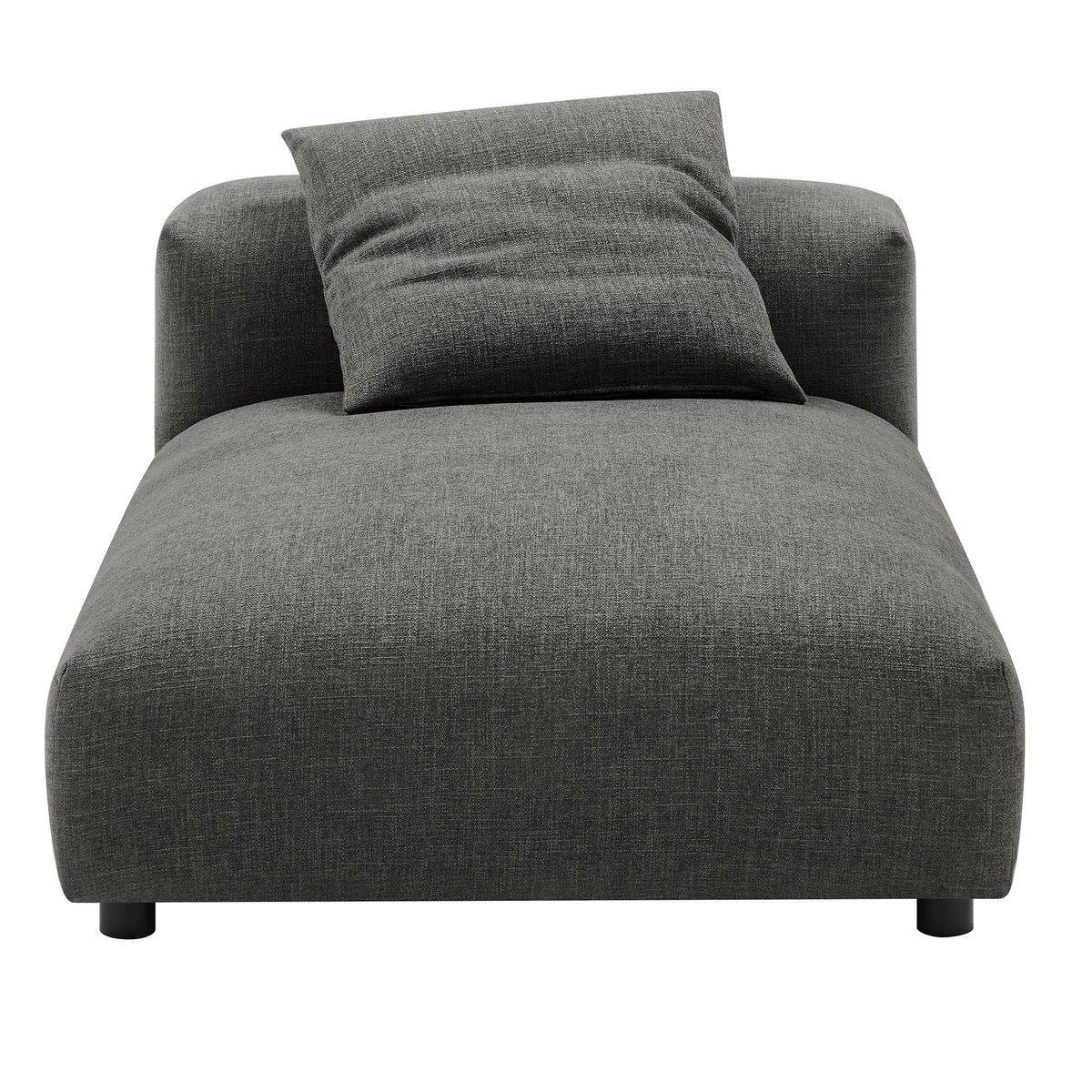 Solace 2-Piece Modular Upholstered Fabric Sectional Sofa With Chaise by Modway