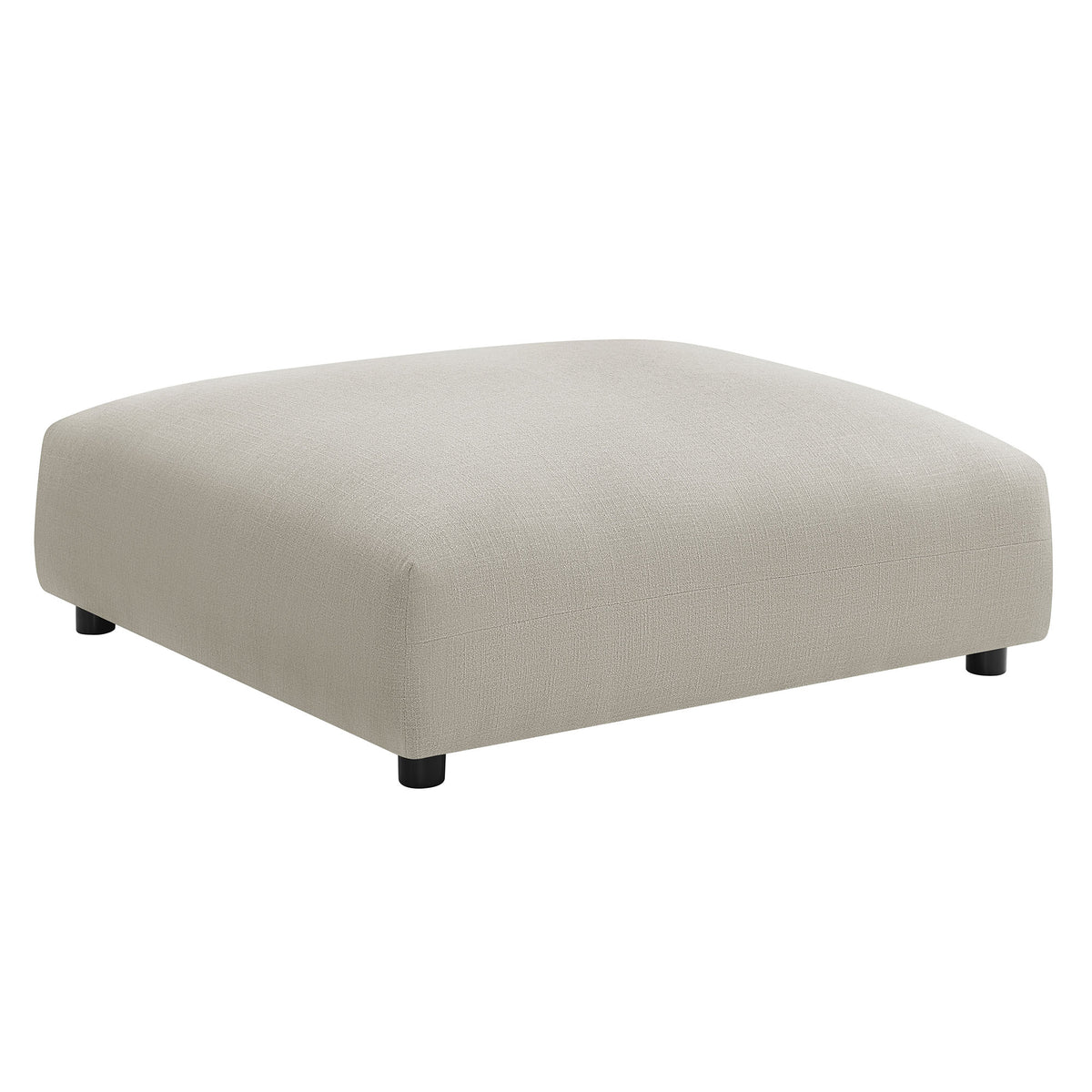 Solace Modular Upholstered Fabric Ottoman by Modway