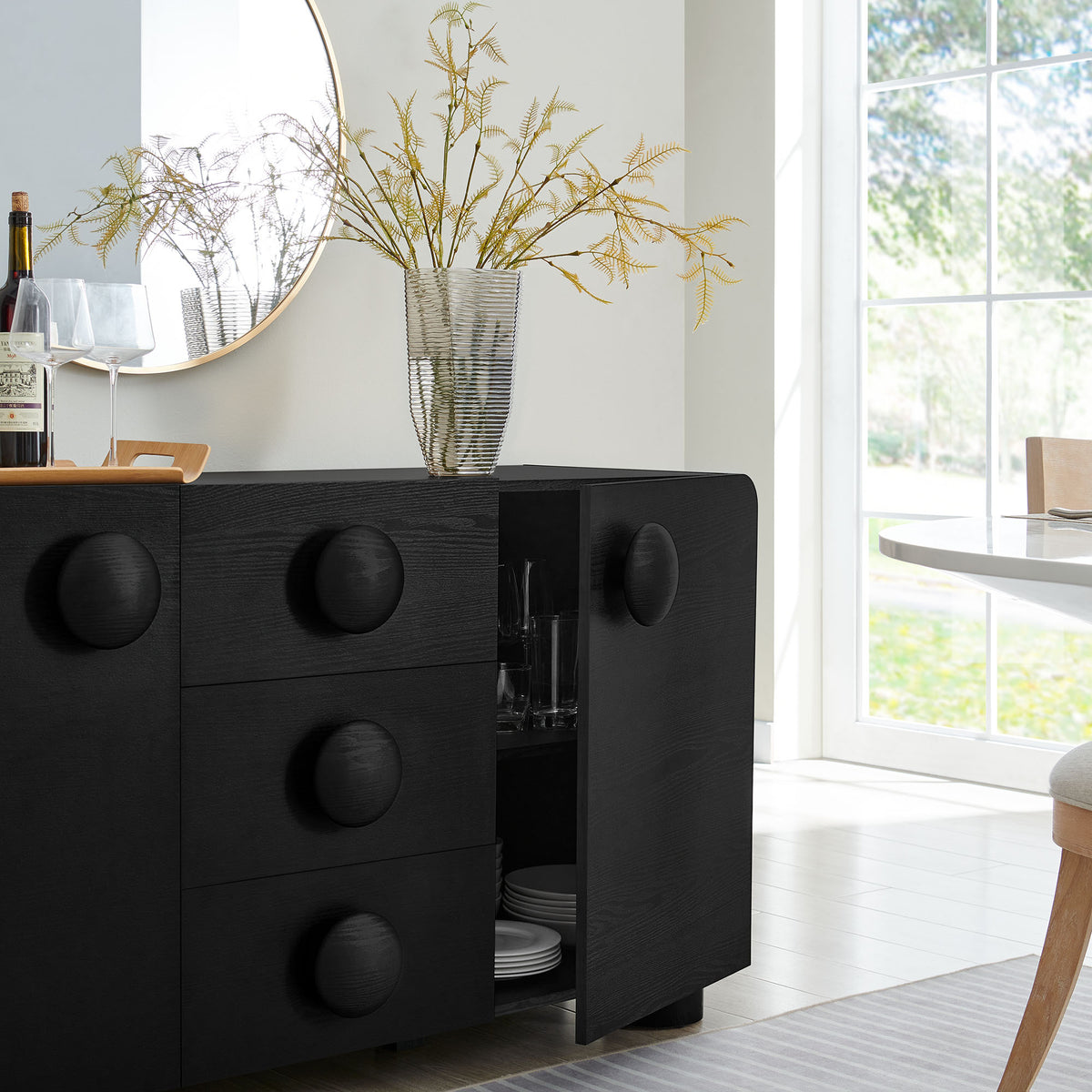 Sonnet 57" Sideboard Storage Cabinet by Modway
