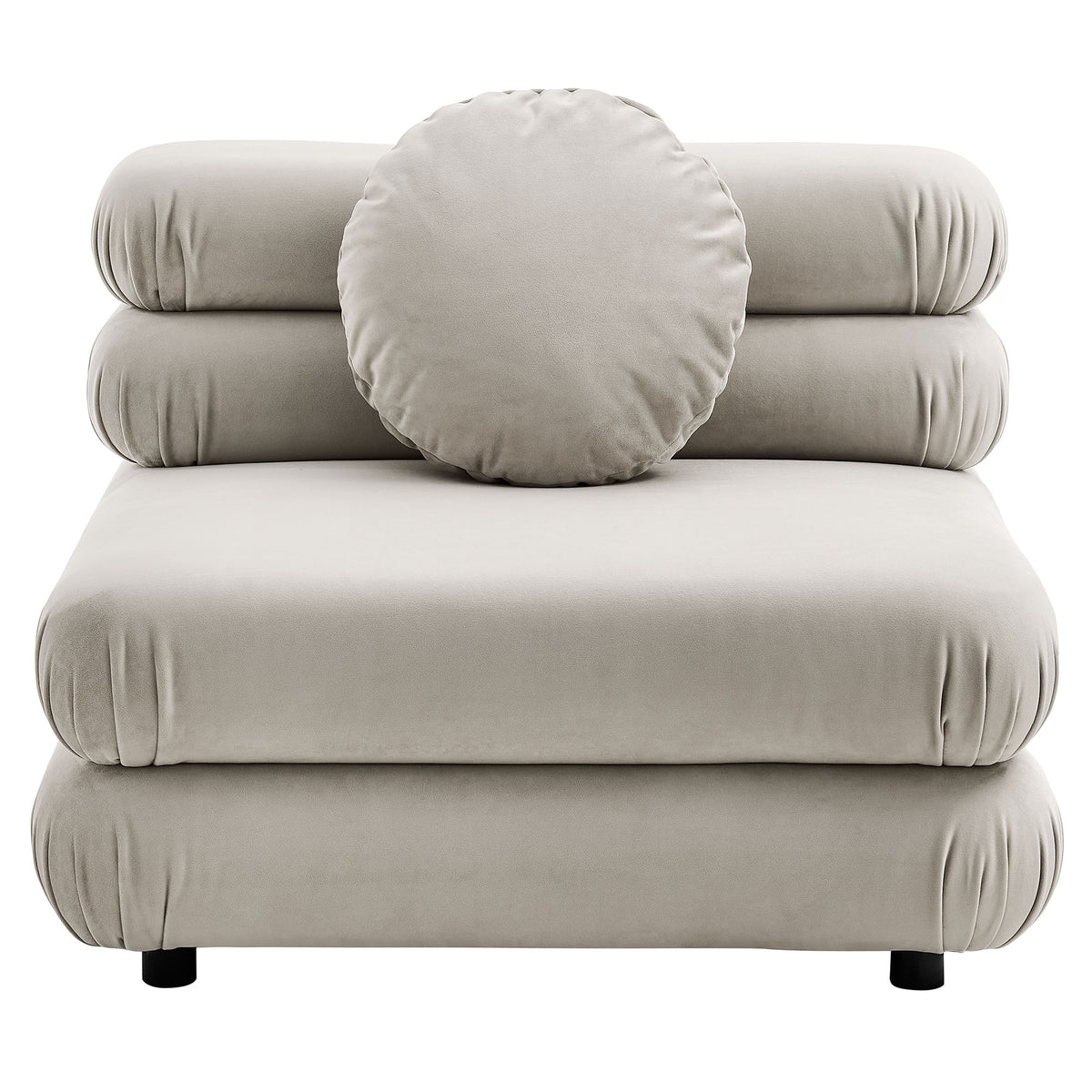 Jubilee Modular Performance Velvet Armless Chair by Modway
