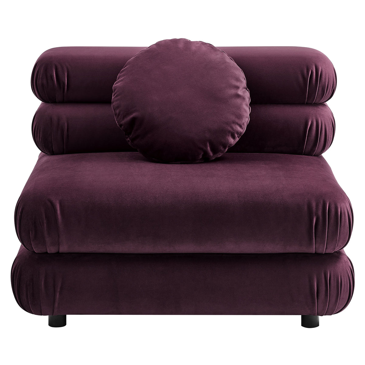 Jubilee 3-Piece Modular Performance Velvet Sectional Sofa by Modway