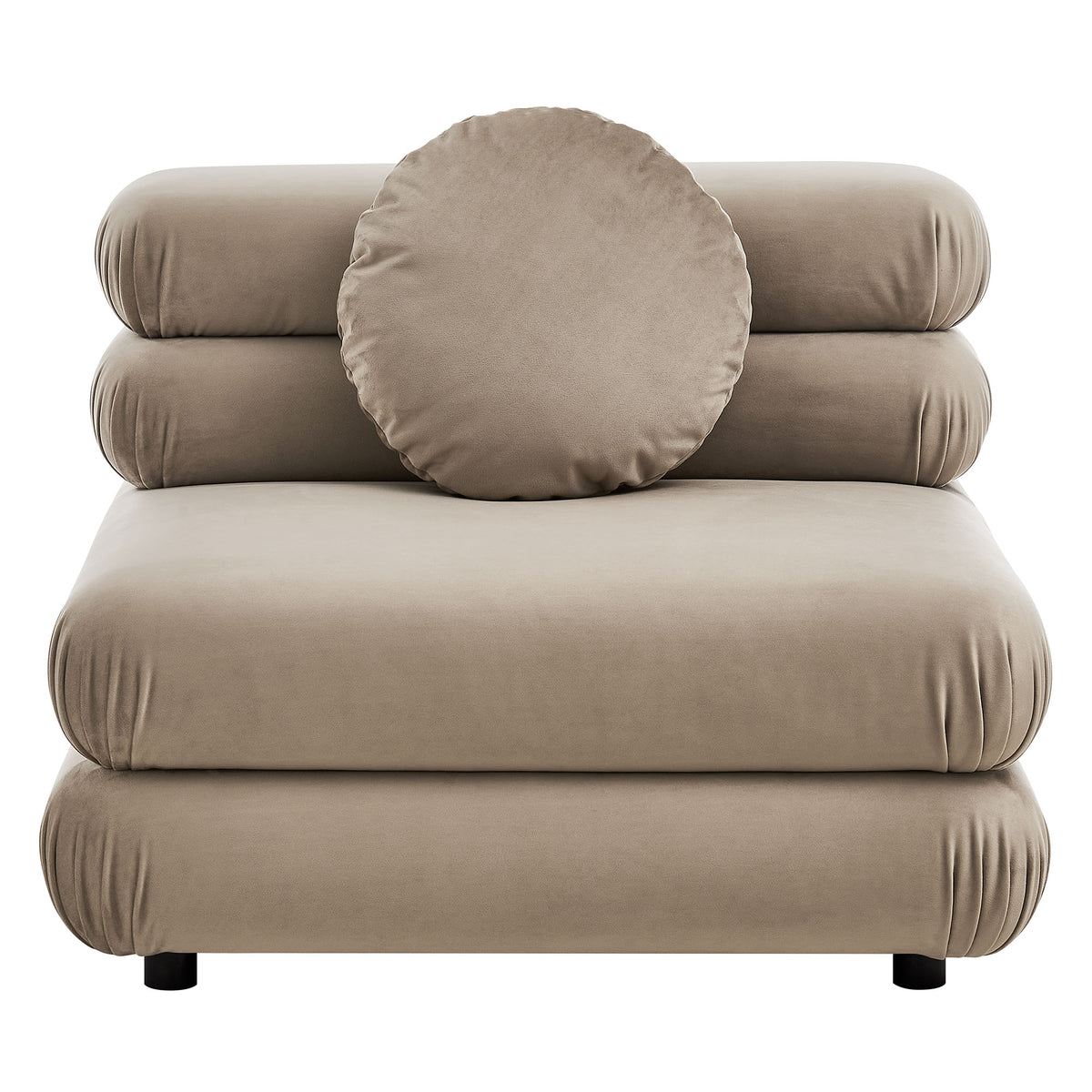 Jubilee 4-Piece Modular Performance Velvet Sectional Sofa by Modway