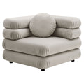 Jubilee Modular Performance Velvet Corner Chair by Modway