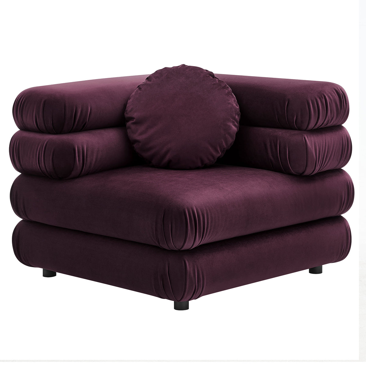 Jubilee Modular Performance Velvet Corner Chair by Modway