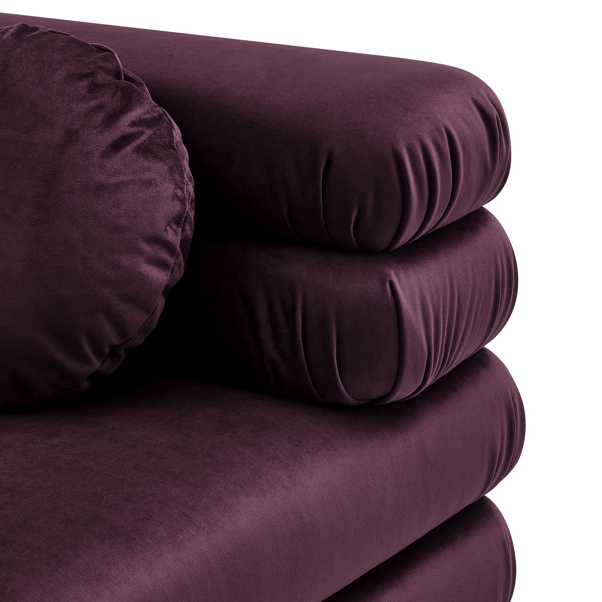 Jubilee Modular Performance Velvet Corner Chair by Modway