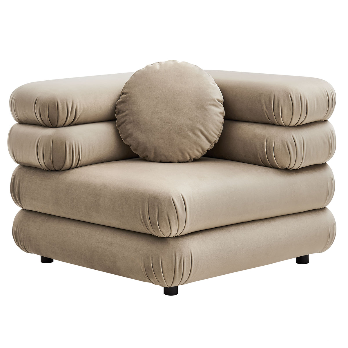 Jubilee Modular Performance Velvet Corner Chair by Modway