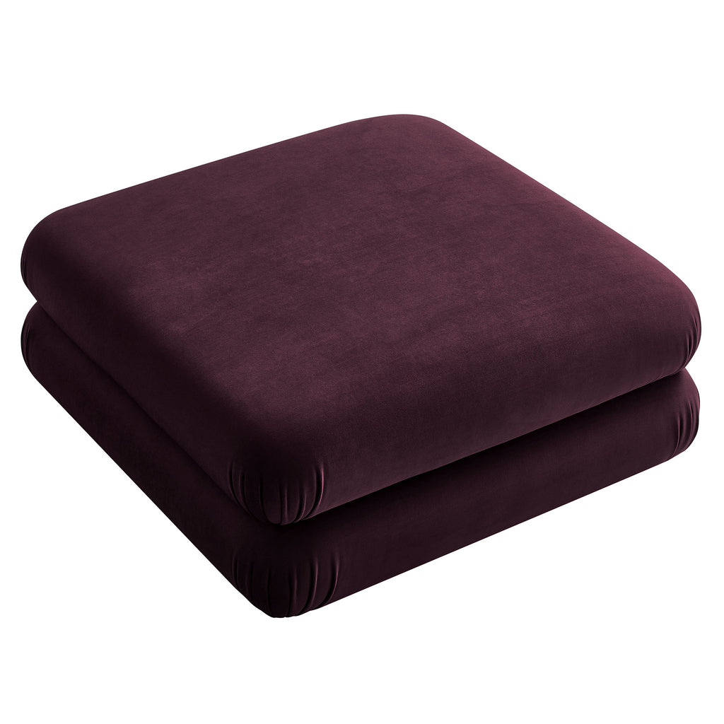 Jubilee Modular Performance Velvet Ottoman by Modway