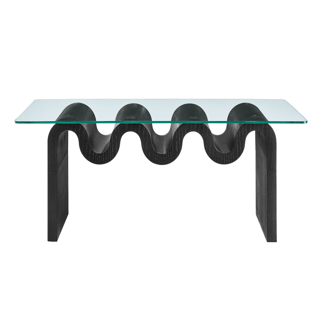 Ondine Glass Top Coffee Table by Modway