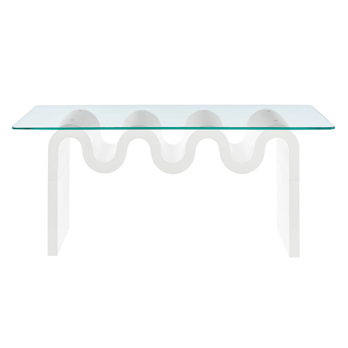 Ondine Glass Top Coffee Table by Modway