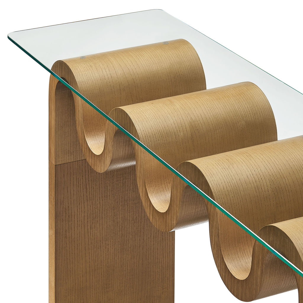 Ondine Glass Top 50" Console Table by Modway