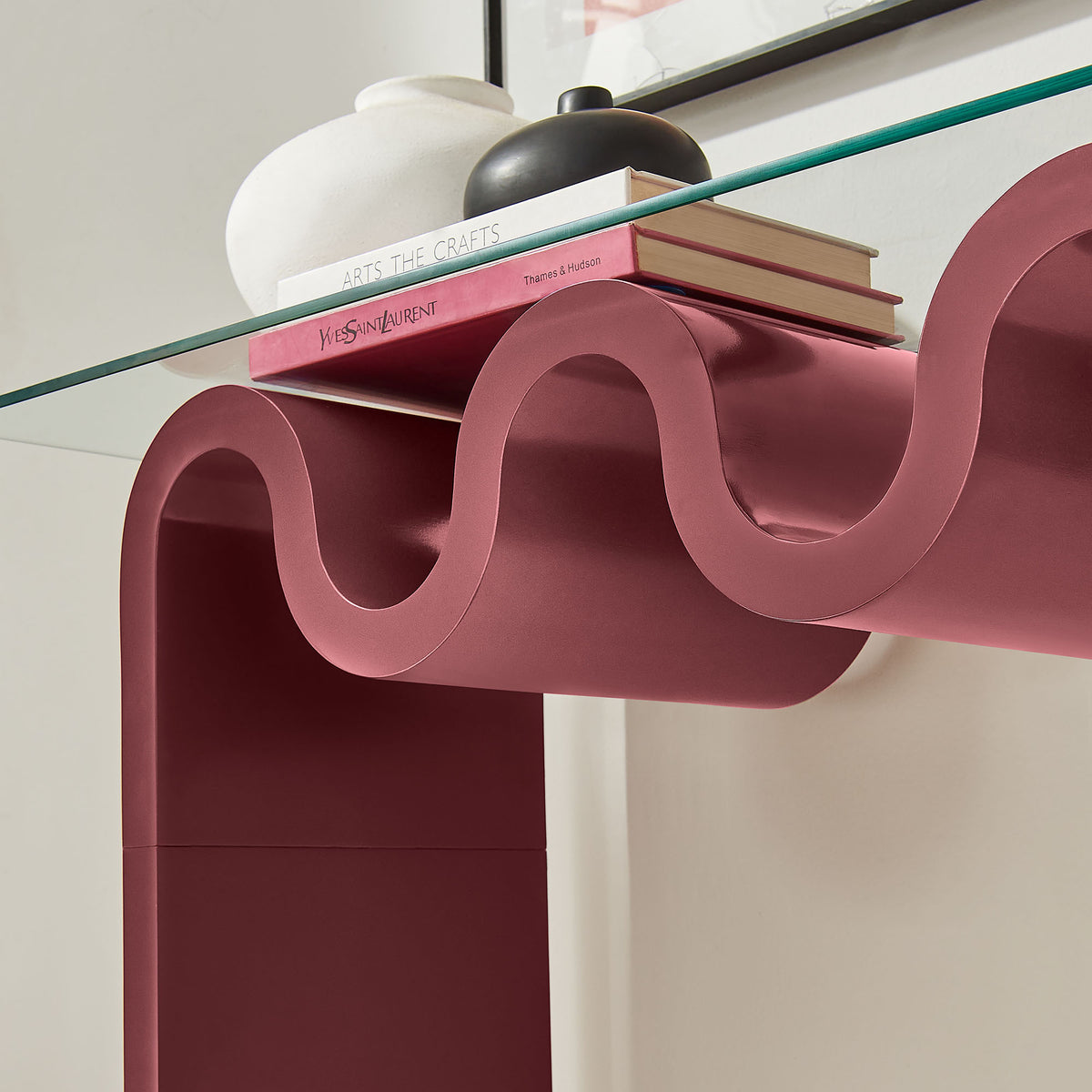 Ondine Glass Top 50" Console Table by Modway