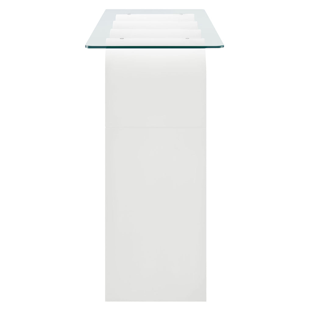 Ondine Glass Top 50" Console Table by Modway