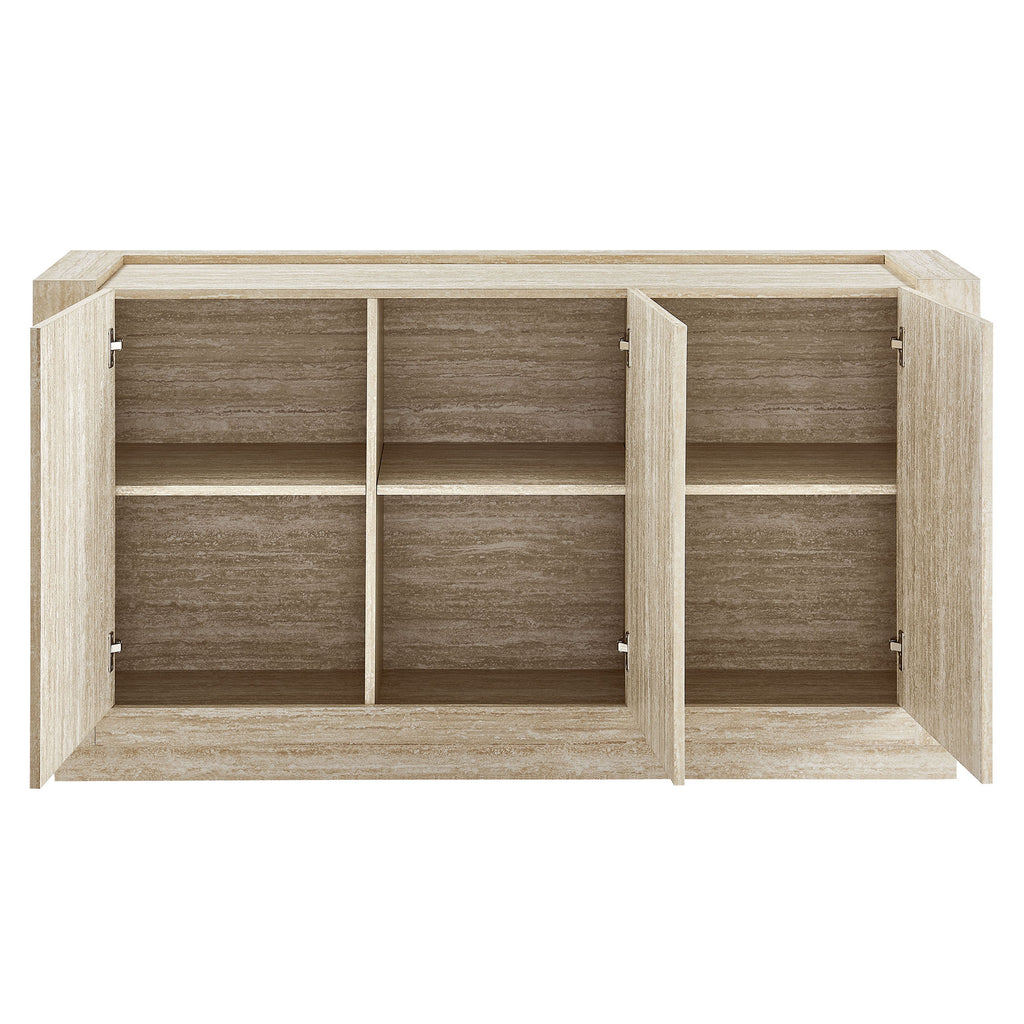 Hollis 59" Travertine Sideboard by Modway