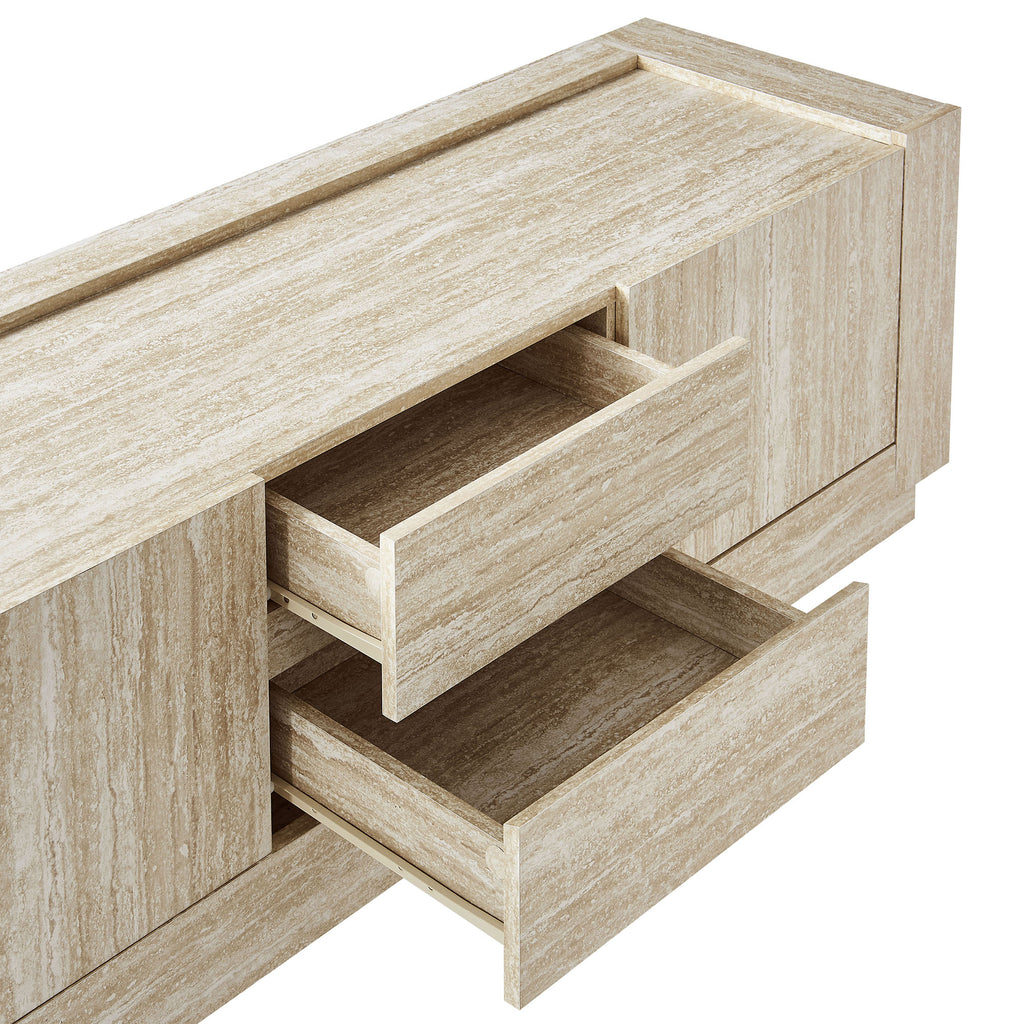 Hollis 59" Travertine TV Stand by Modway