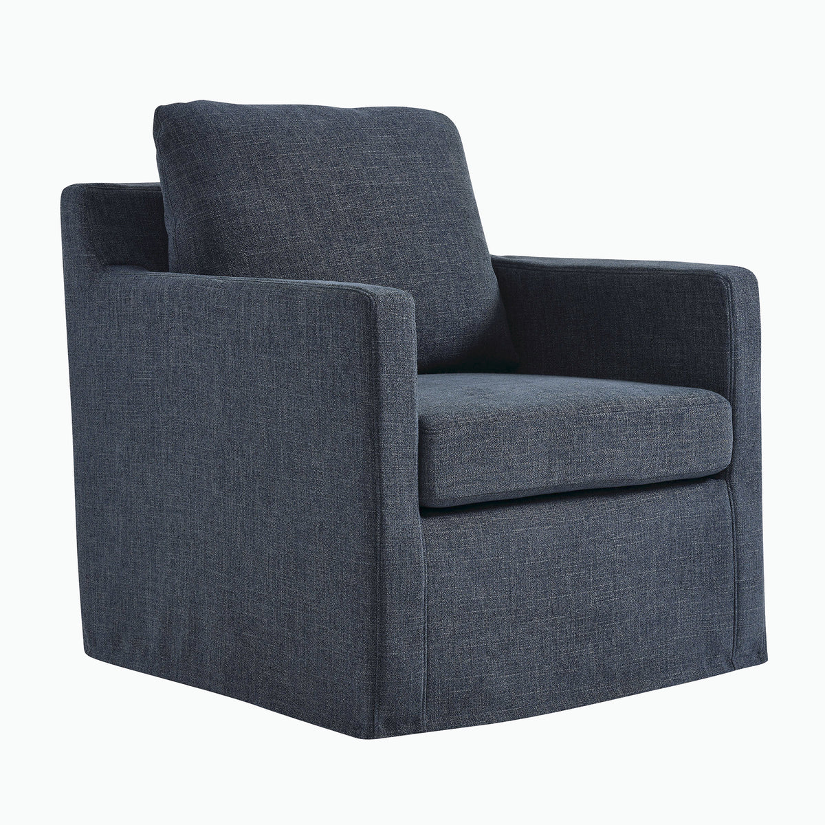 Serene Fabric Slipcovered Swivel Armchair by Modway