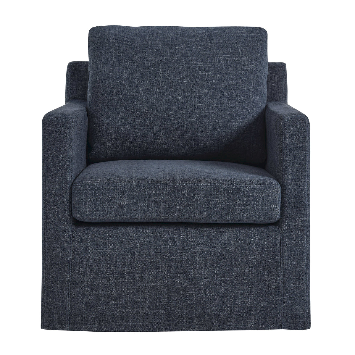 Serene Fabric Slipcovered Swivel Armchair by Modway