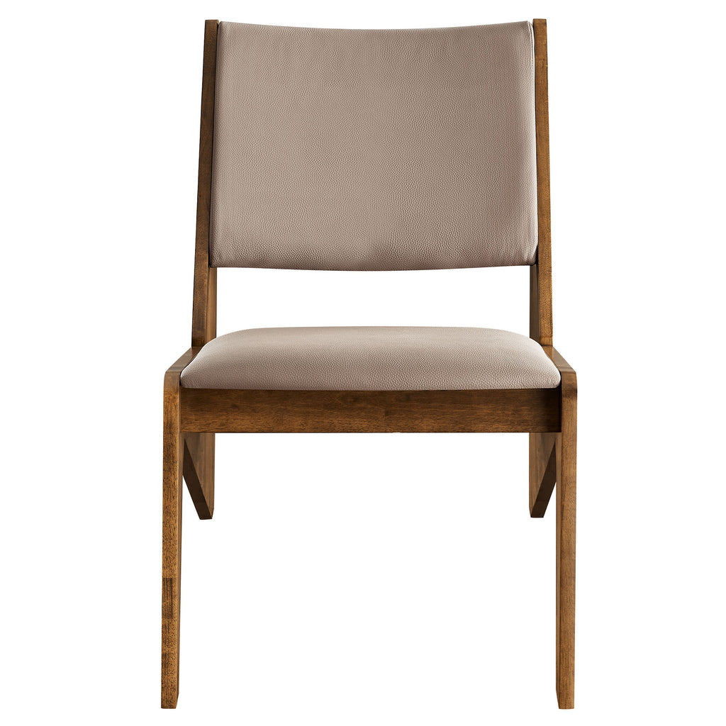 Rylina Vegan Leather Accent Chairs Set of 2 by Modway