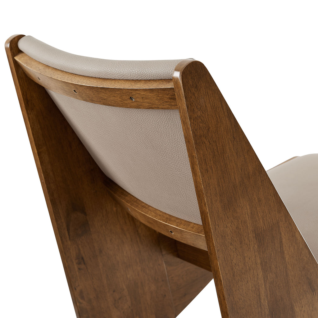 Rylina Vegan Leather Accent Chairs Set of 2 by Modway